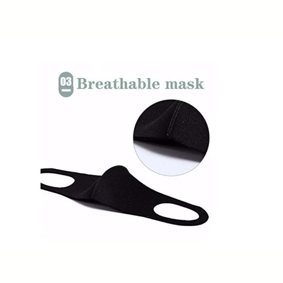 4pc. Discrete Reusable Face Mask - Picture 6 of 6